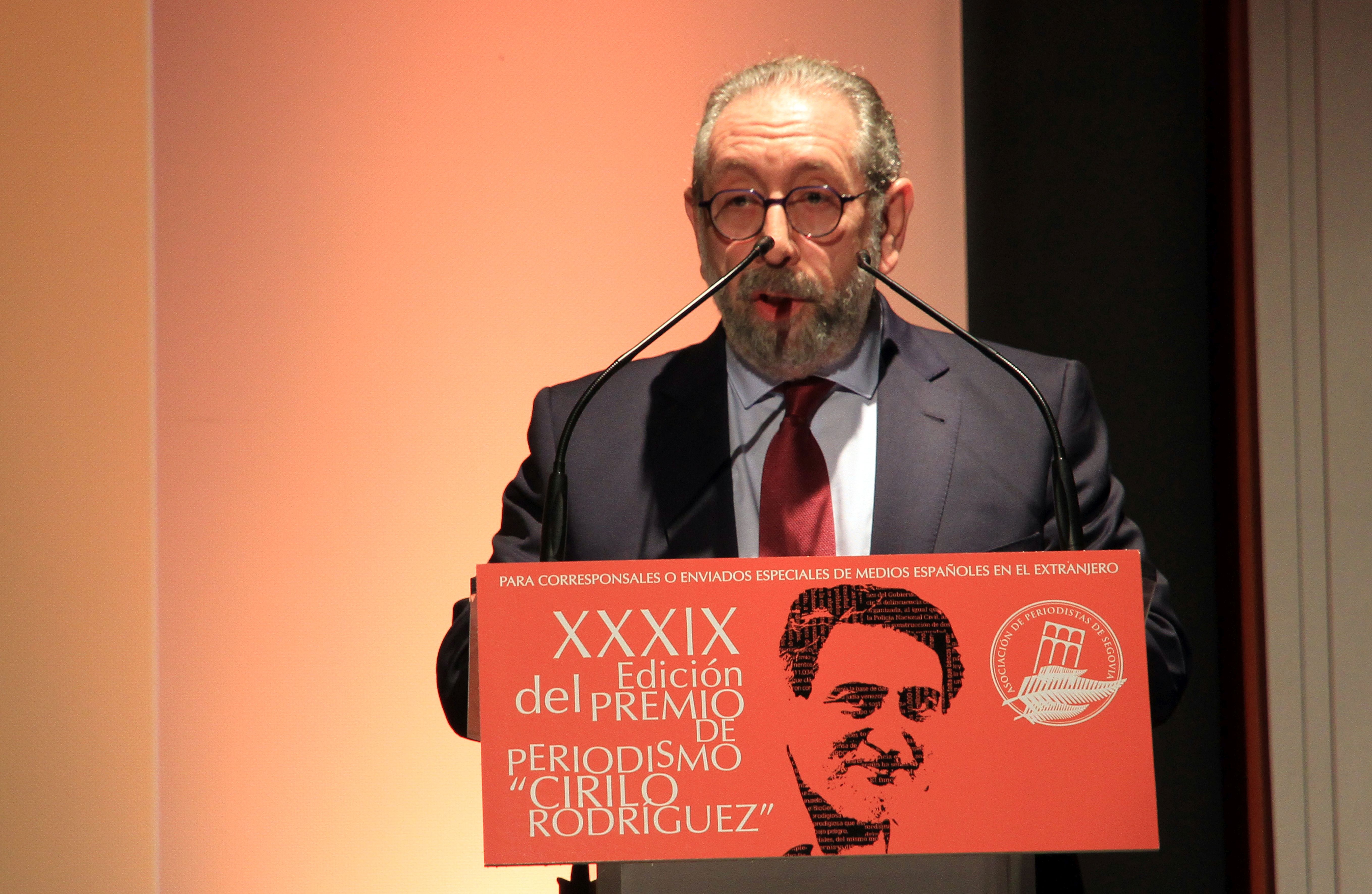 Fotografías de la entrega del premio Cirilo Rodríguez