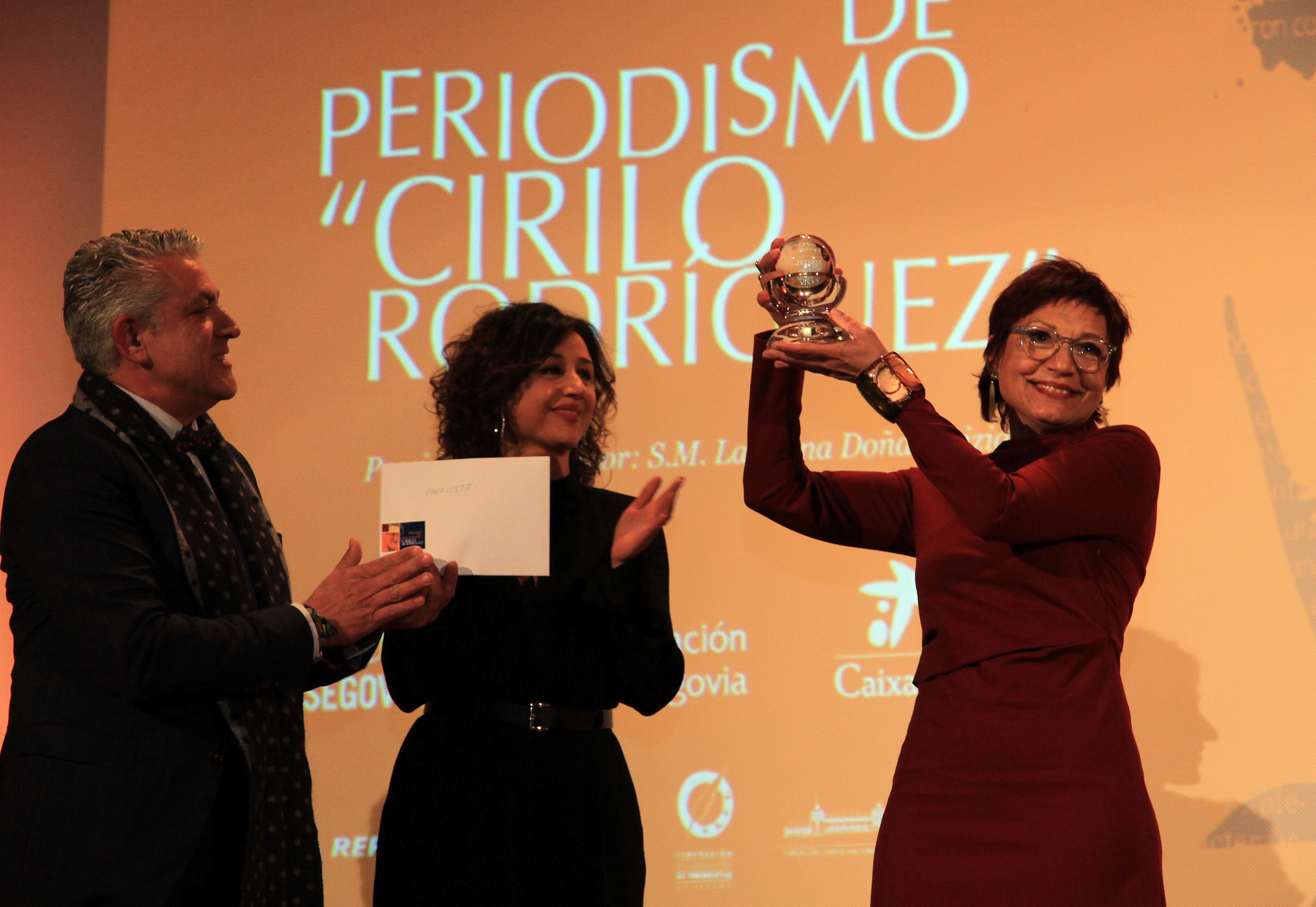 Fotografías de la entrega del premio Cirilo Rodríguez