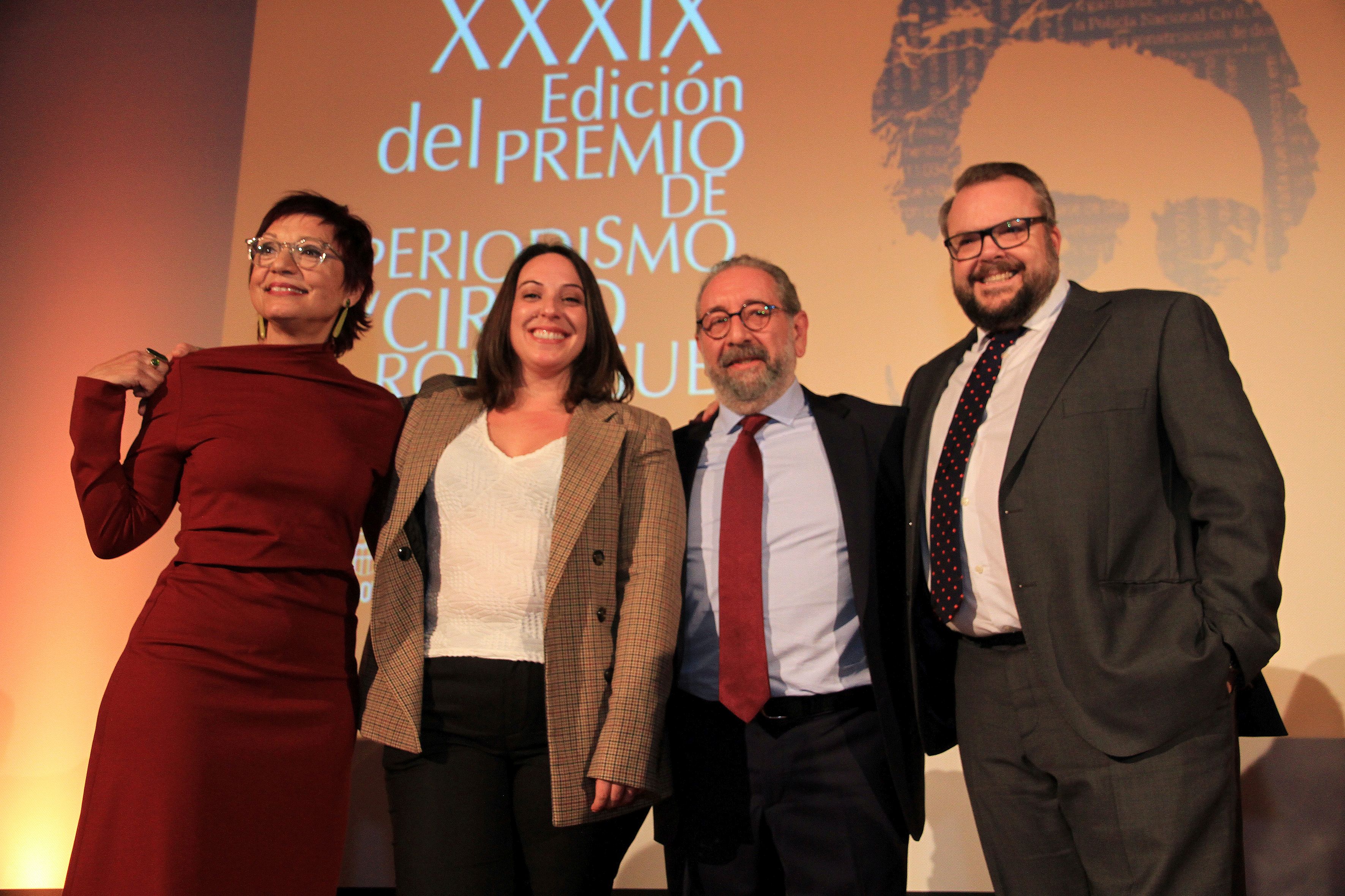 Fotografías de la entrega del premio Cirilo Rodríguez
