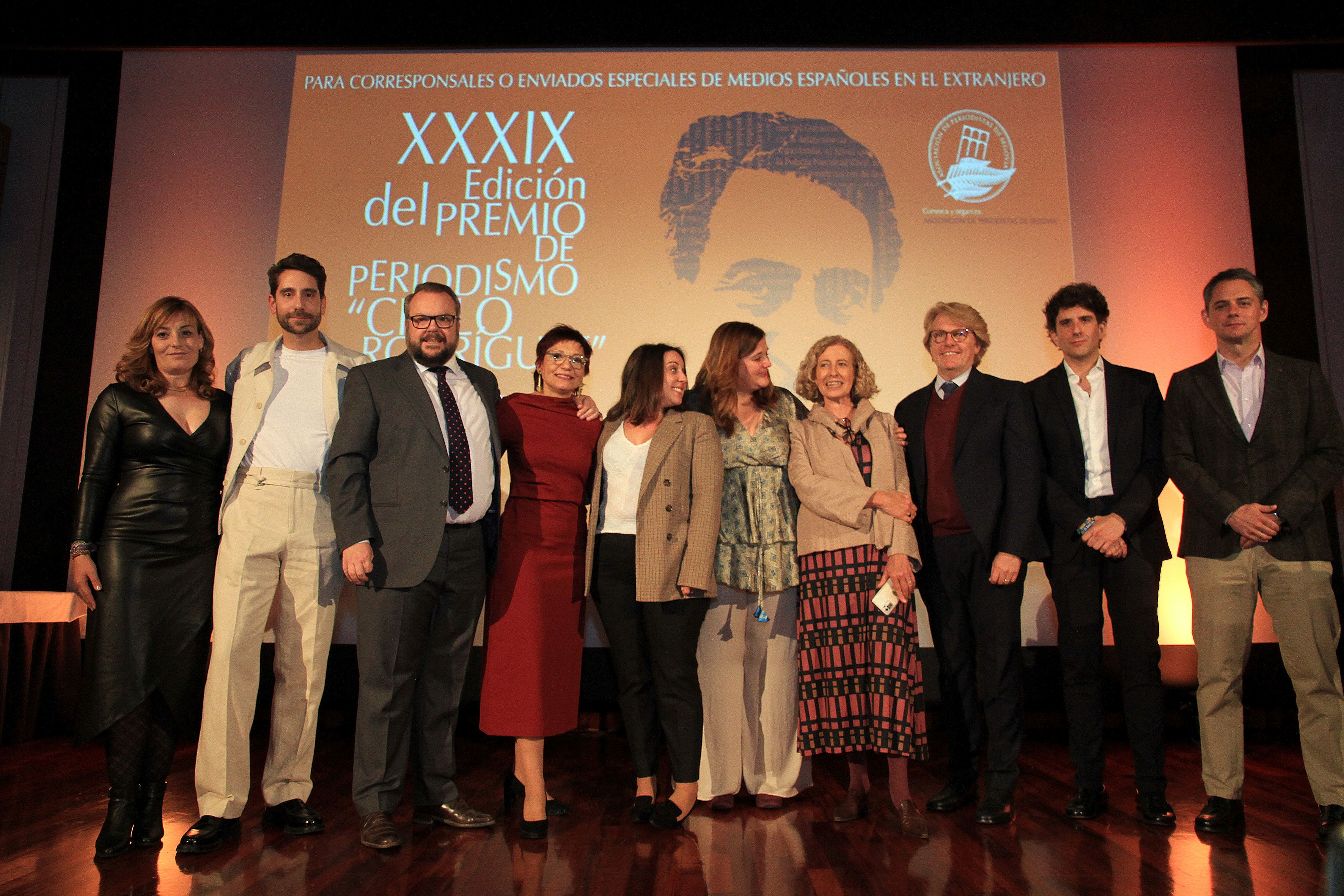 Fotografías de la entrega del premio Cirilo Rodríguez