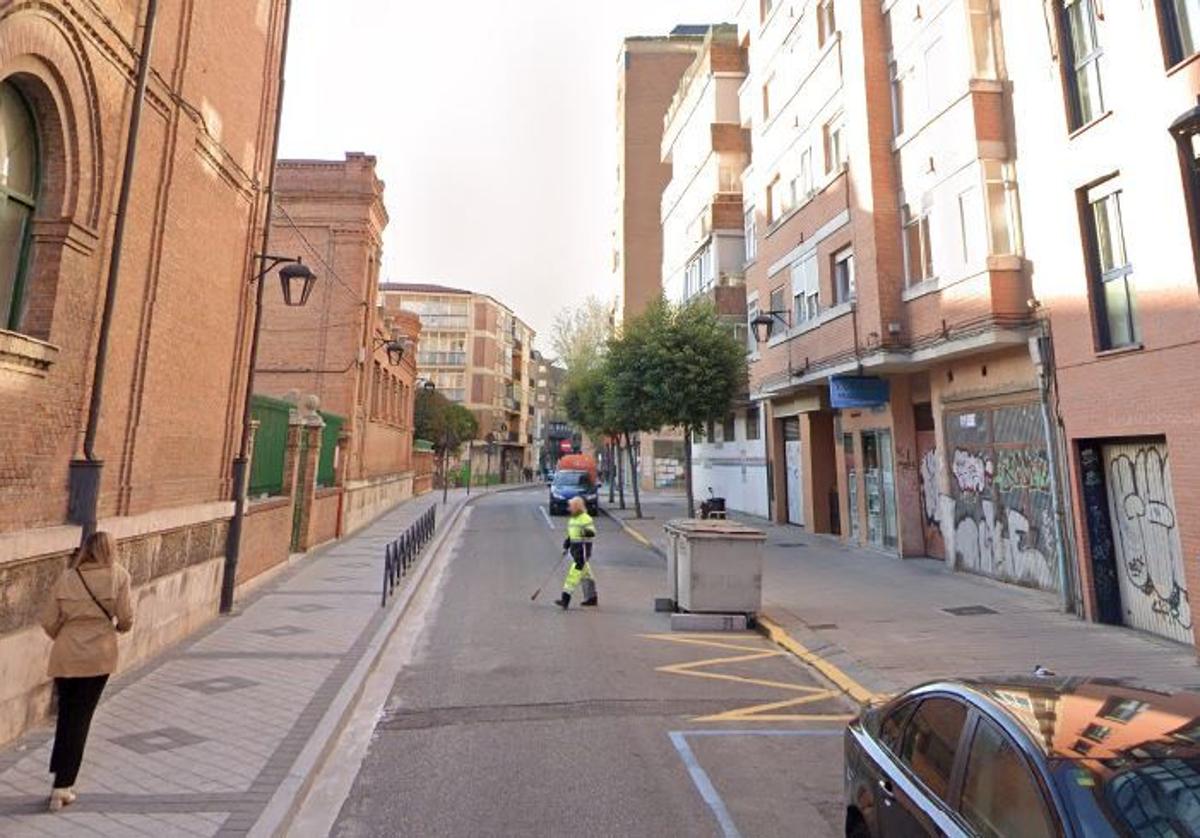 Calle Puente Mayor de Valladolid, donde se han producido los hechos.