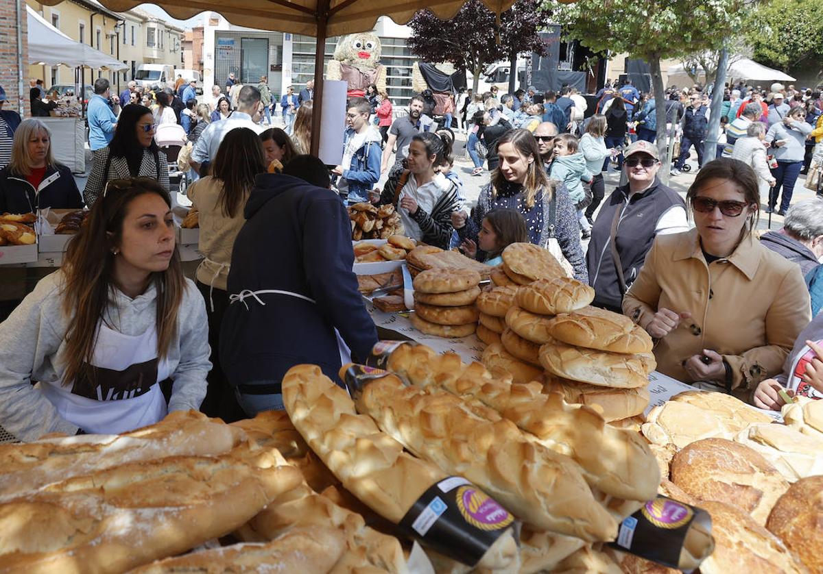 Feria del Pan de Grijota el año pasado.