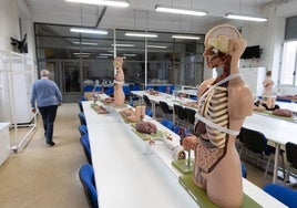 Aula de la Facultad de Medicina de Valladolid.