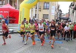 Salida de la V Legua Castellana, este domingo.