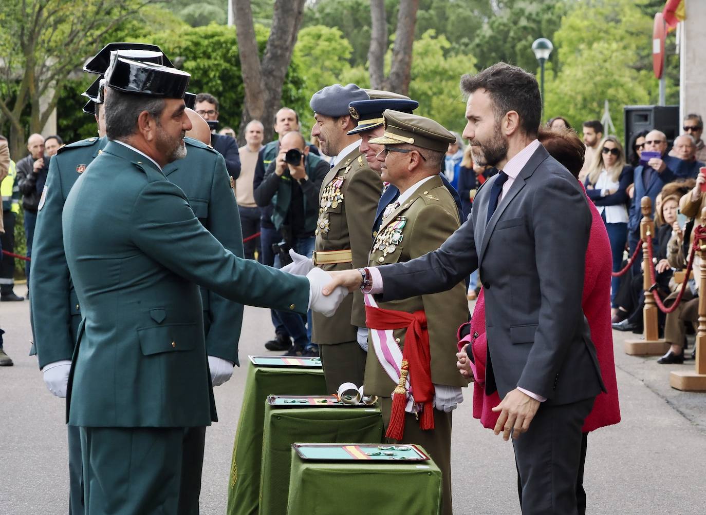 El homenaje de la Guardia Civil a 55 agentes fallecidos