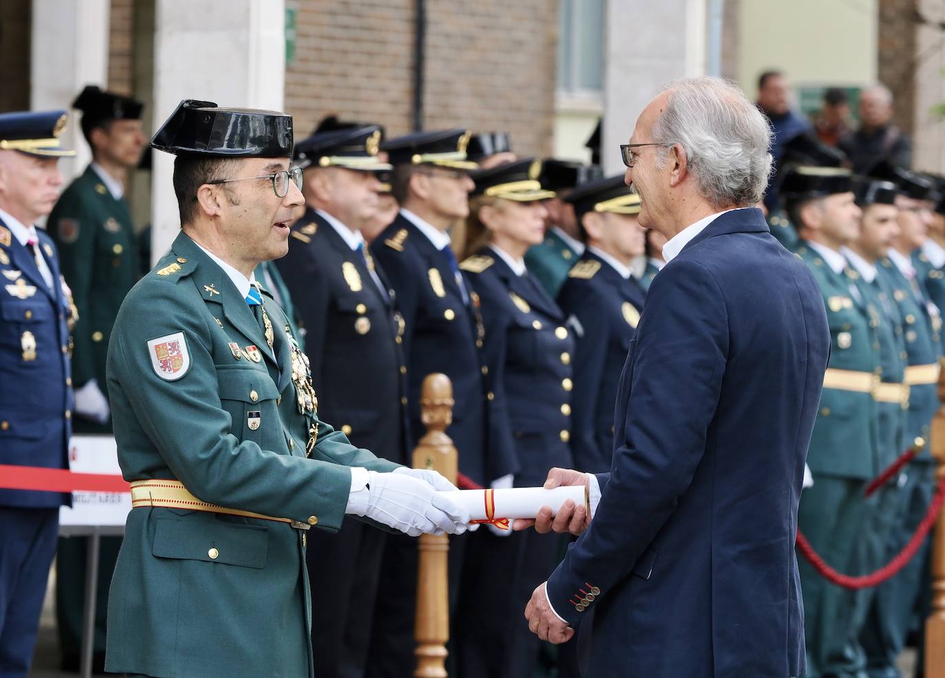 El homenaje de la Guardia Civil a 55 agentes fallecidos