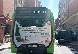 Un autobús urbano, en una imagen de archivo