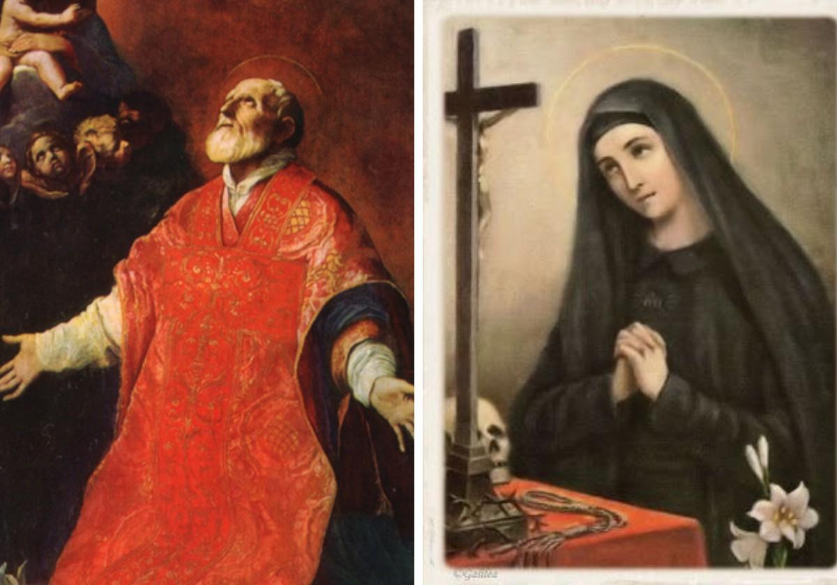 San Felipe Neri y Santa Mariana de Jesús de Paredes.