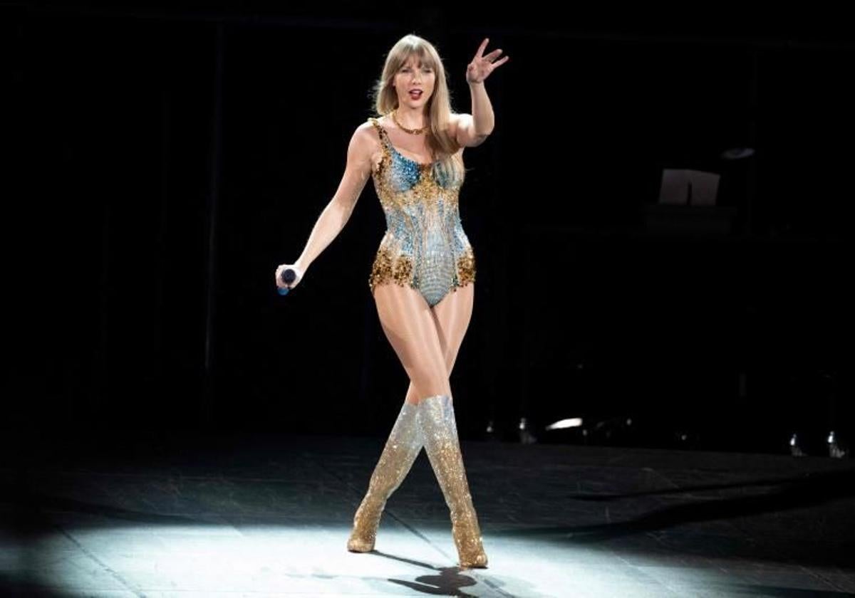 Taylor Swift, en uno de sus conciertos.