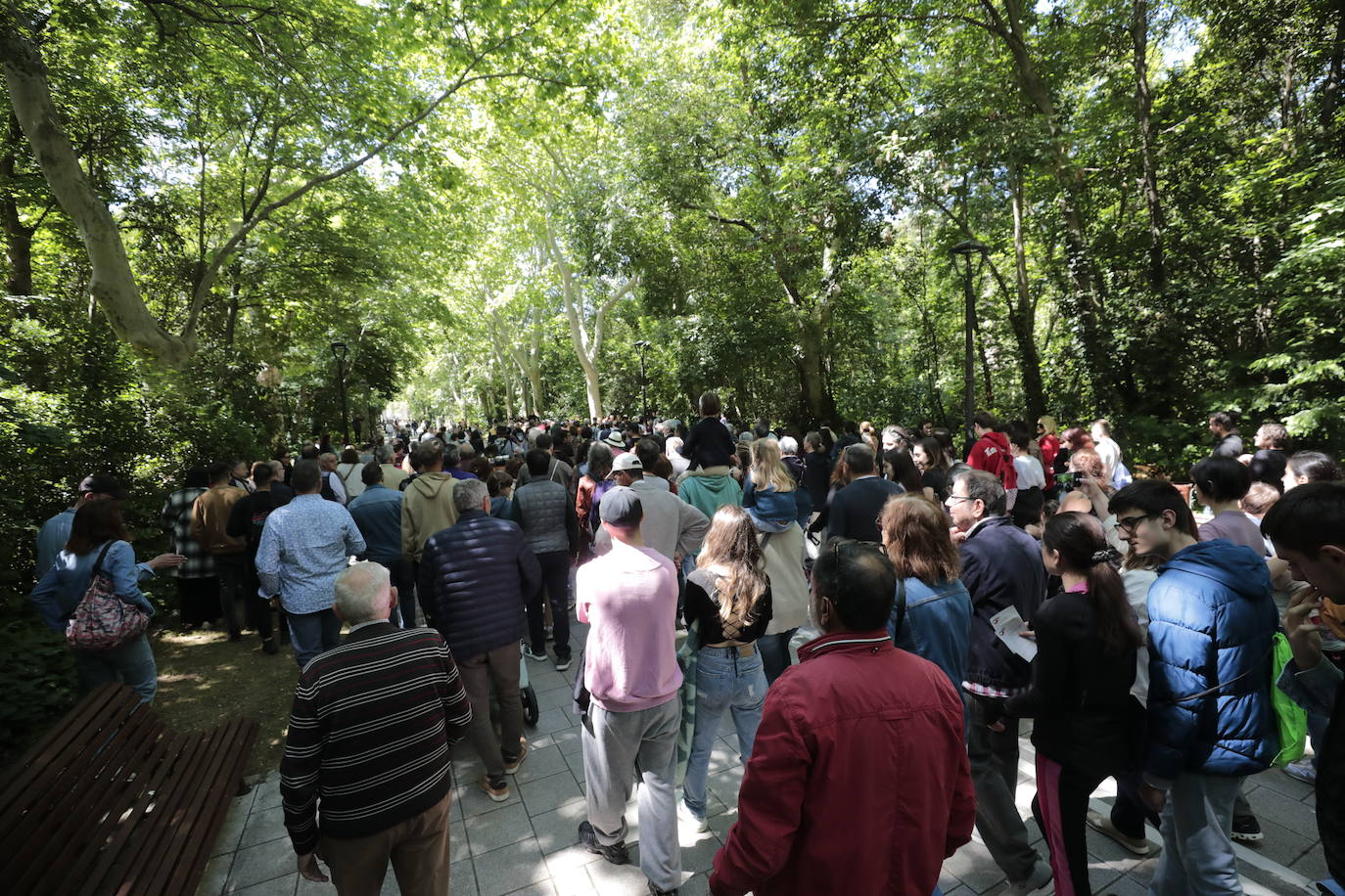 Público en el Campo Grande.