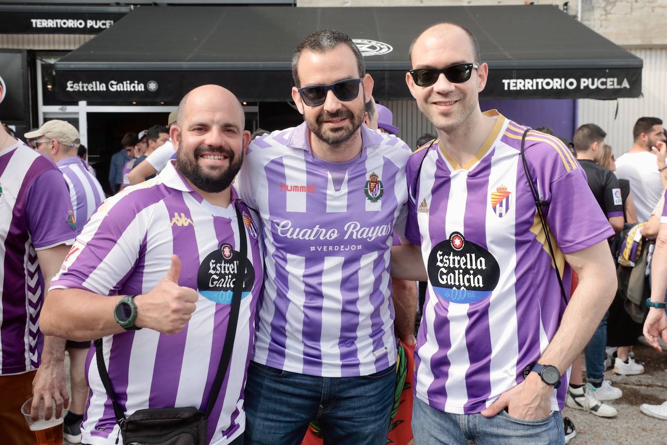 Raúl San José, Pablo Soldana y Diego Soldana.