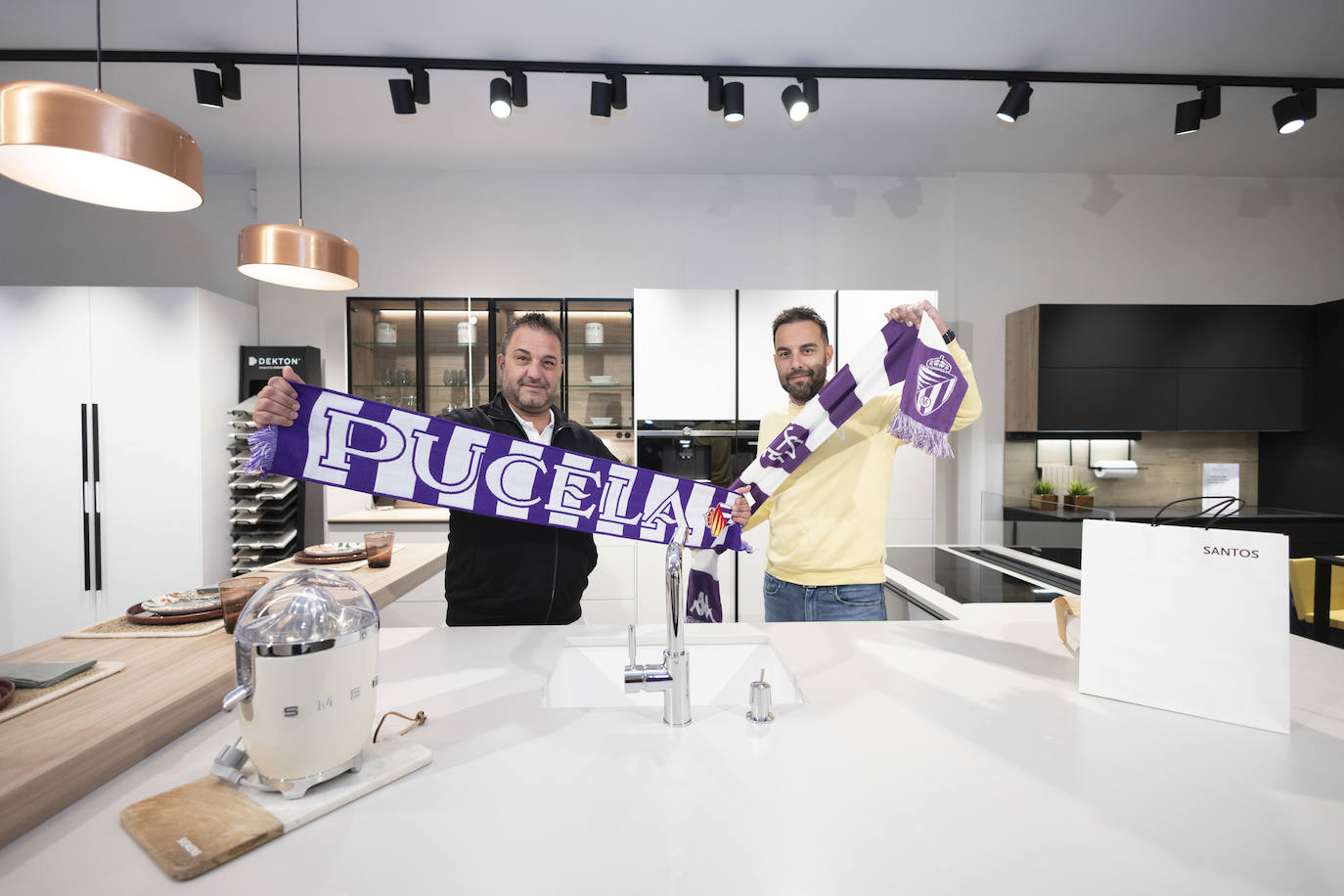 Cocinas A. García anima al Real Valladolid.