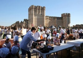 Concurso infantil de cocina en la localidad segoviana de Coca