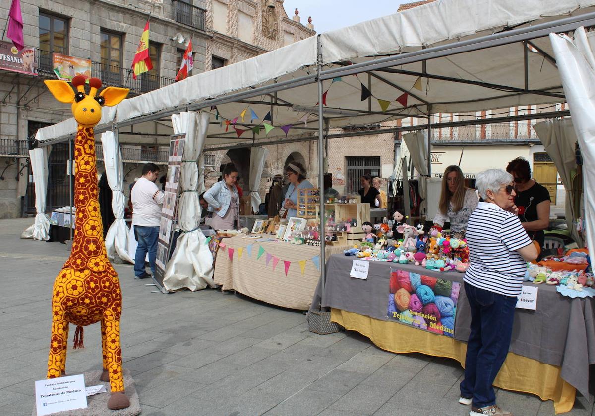 Las imágenes de la Feria de Productos de la Tierra y Artesanales de Medina del Campo