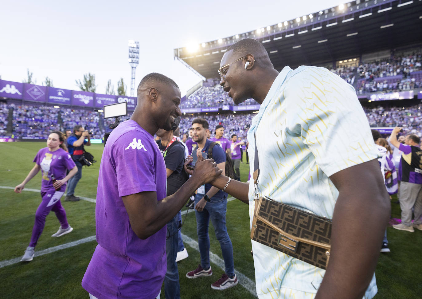 Fiesta sobre el césped de Zorrilla