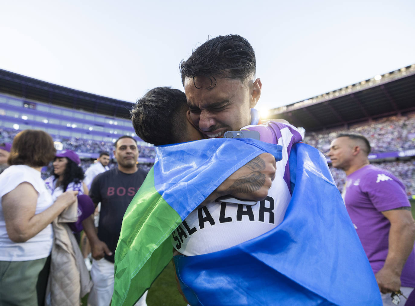 Fiesta sobre el césped de Zorrilla