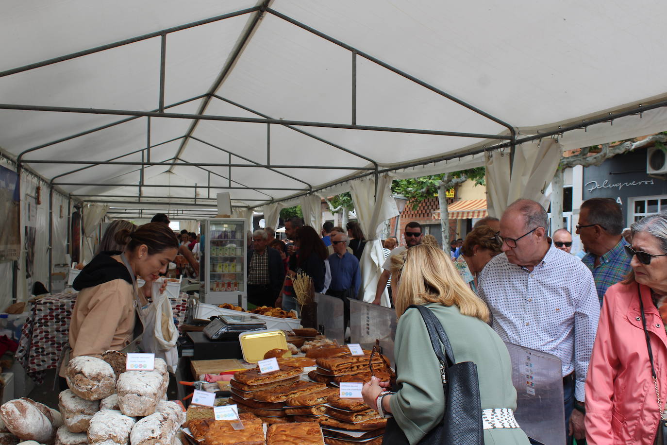 Las imágenes de la despedida de la Feria del Espárrago en Tudela de Duero