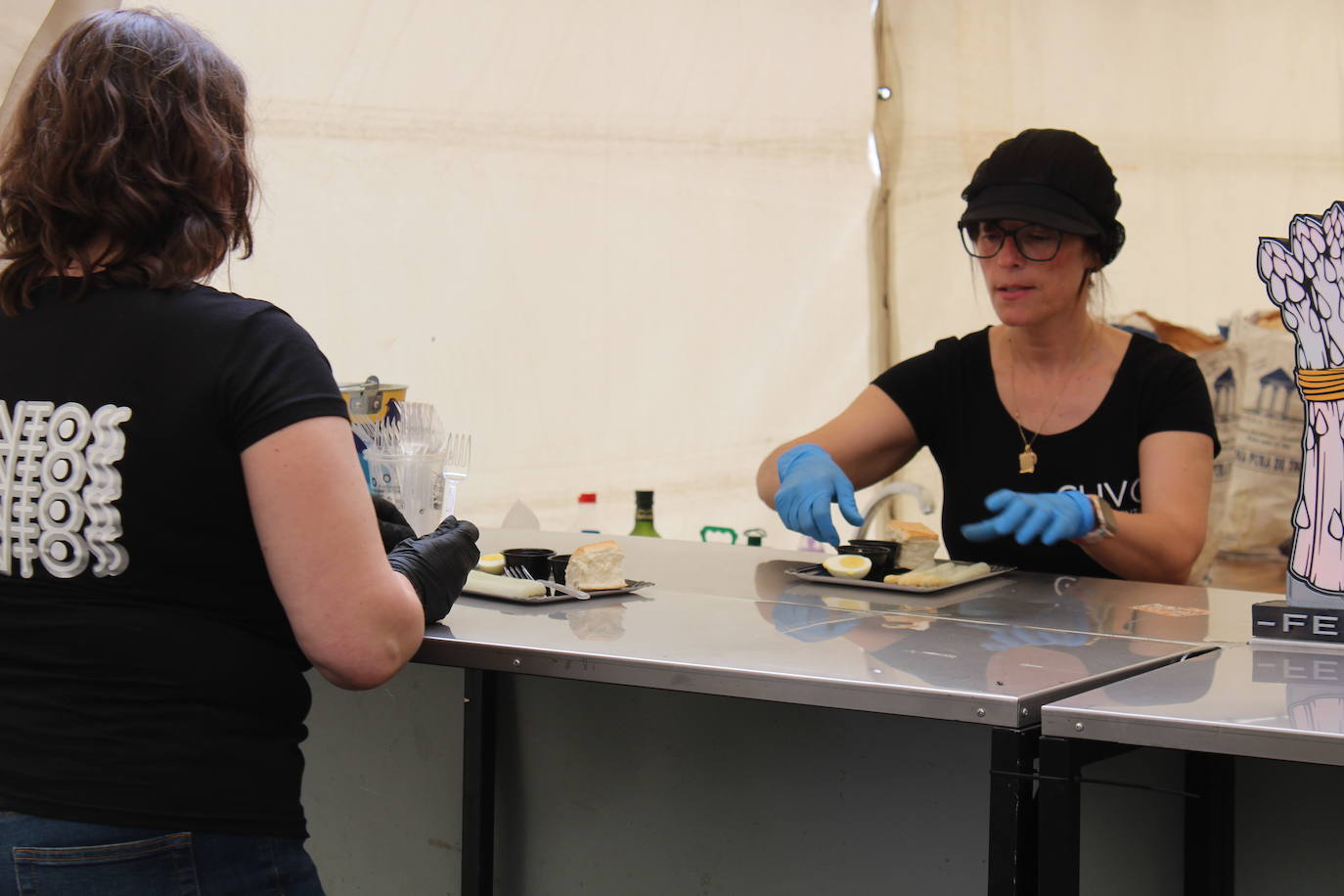 Las imágenes de la despedida de la Feria del Espárrago en Tudela de Duero