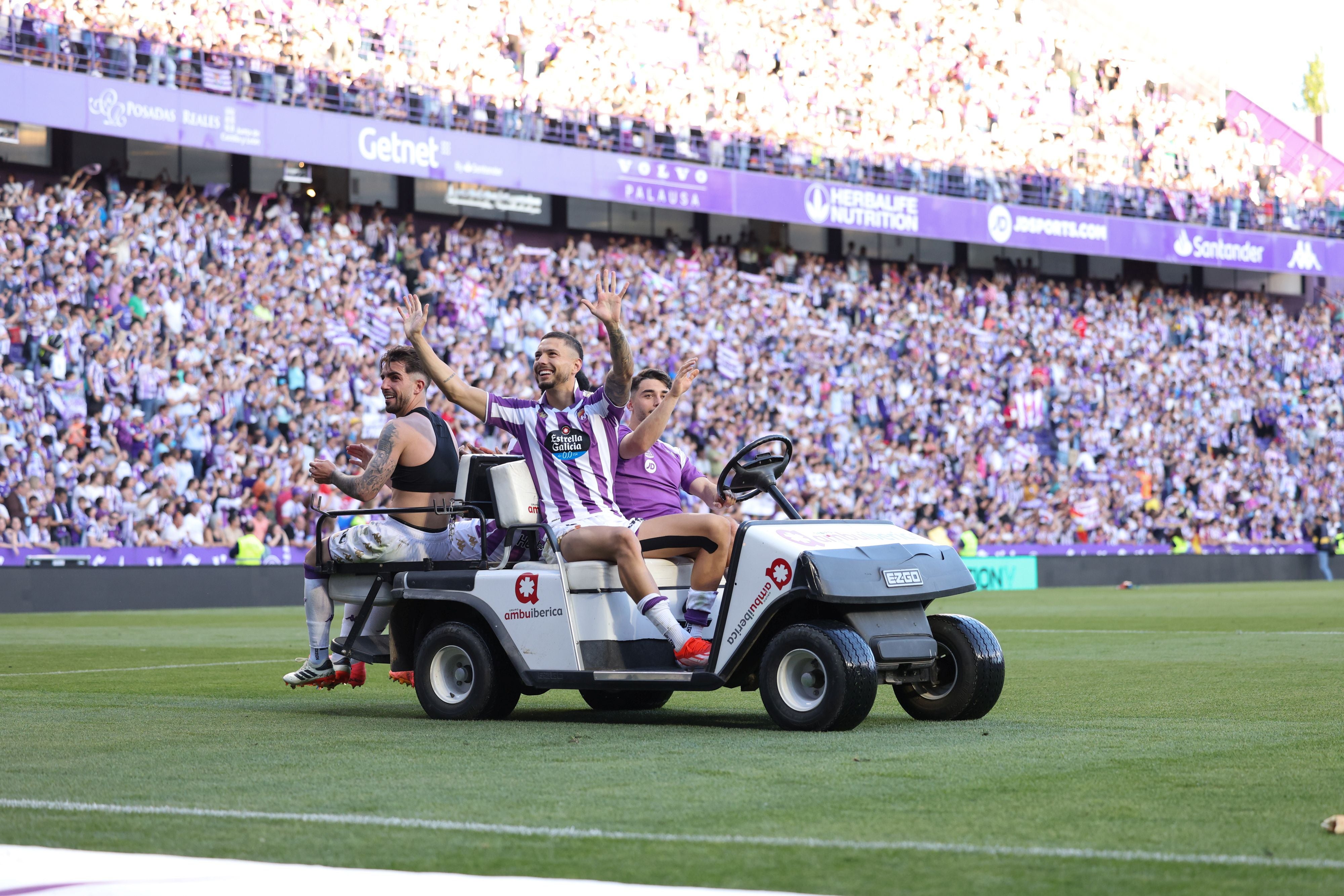 Fiesta sobre el césped de Zorrilla