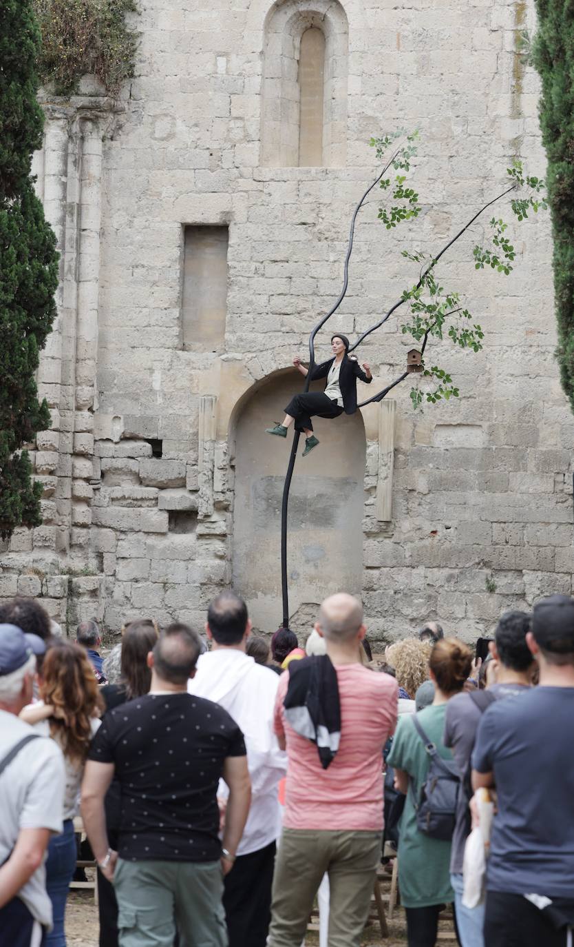 El Premio del Público recae en Claire Ducreux con su espectáculo 'Fleurir les abîmes'.