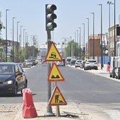 La reapertura de la arteria en obras de Argales pone fin a 18 meses de cortes de tráfico