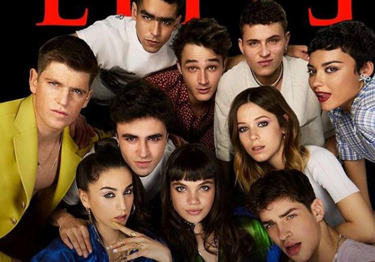 Protagonistas de la serie 'Élite'.