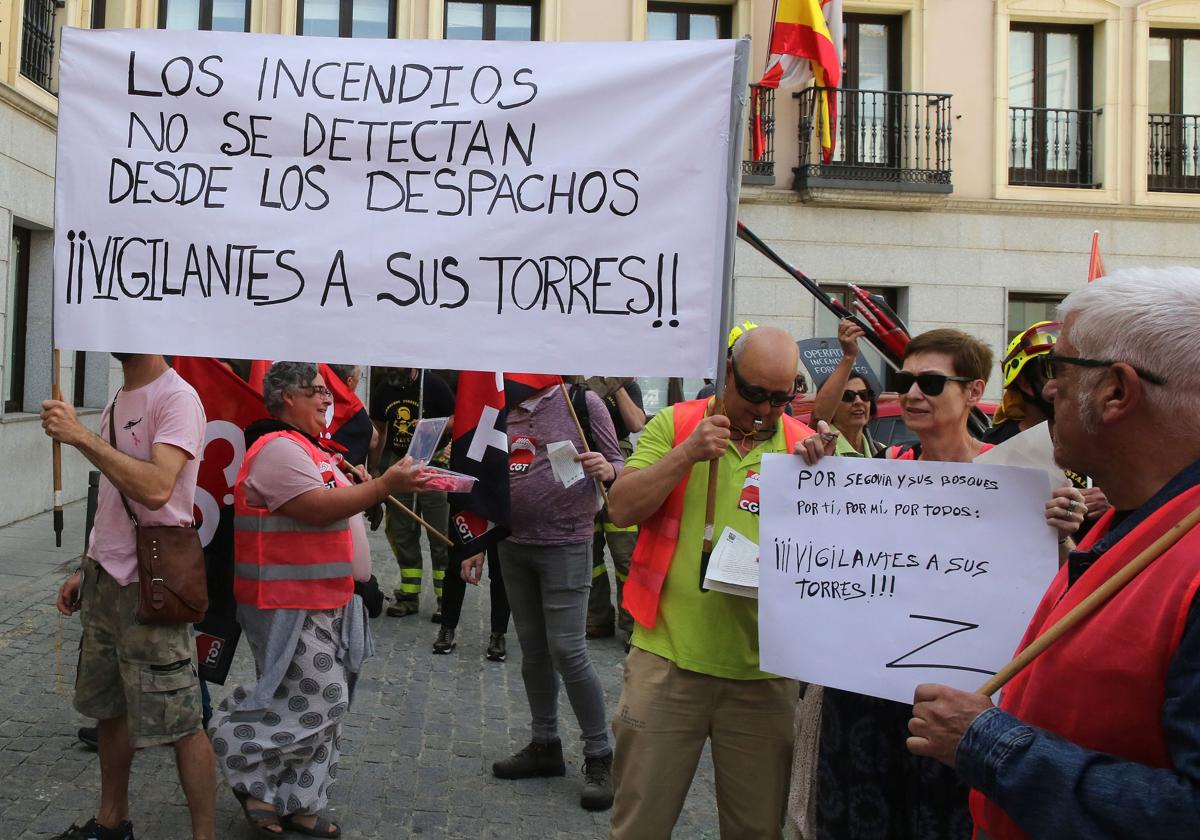 Concentración este lunes ante la Delegación Territorial de la Junta.