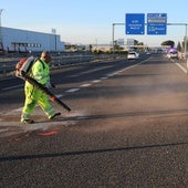 Un muerto en un accidente en la A-67 con tres vehículos implicados