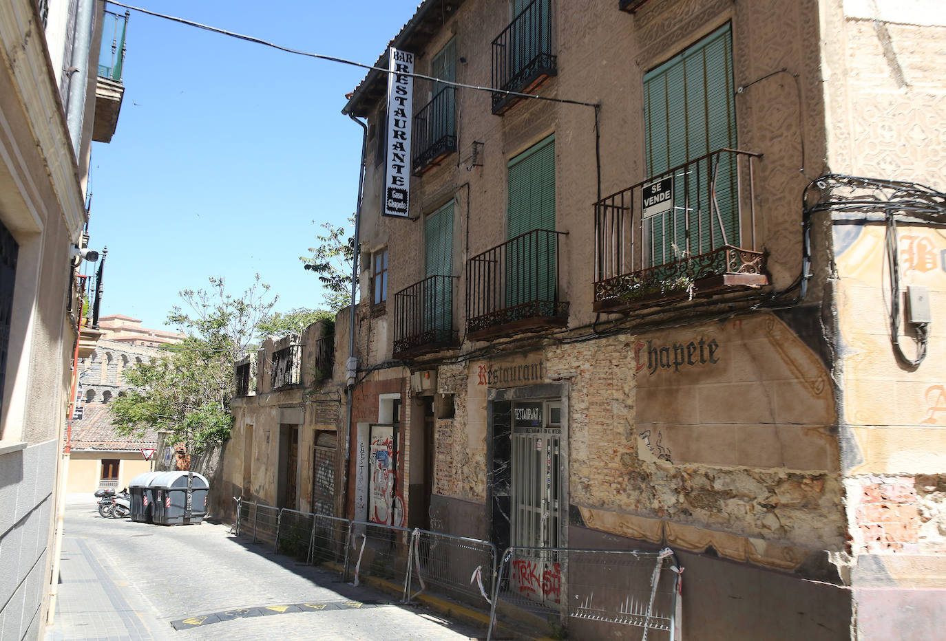 Edificio de la calle Ochoa Ondátegui donde se construirán catorce apartamentos turísticos.