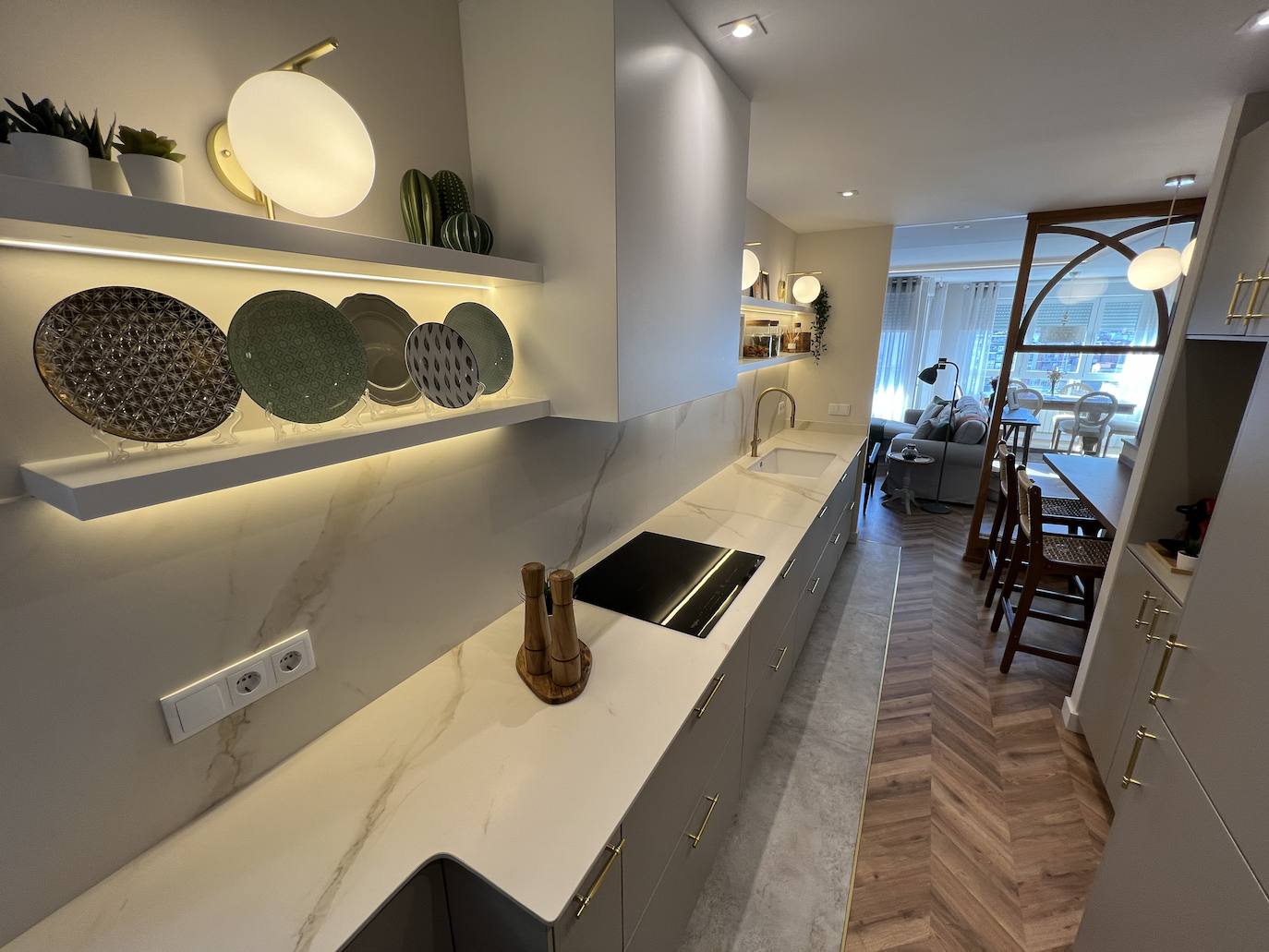 Un precioso piso minimalista y muy elegante