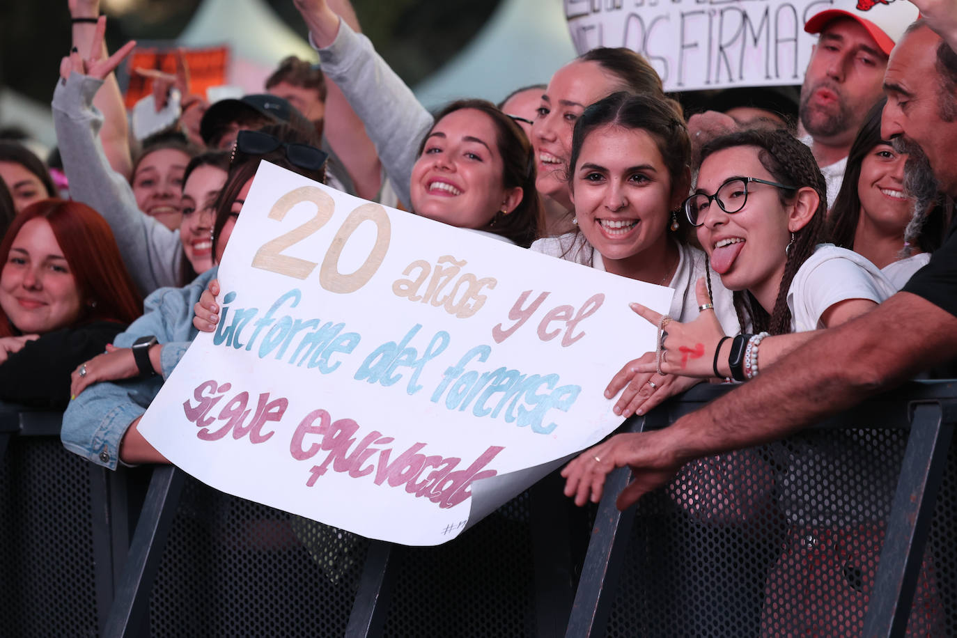 El concierto de Melendi en Valladolid, en imágenes