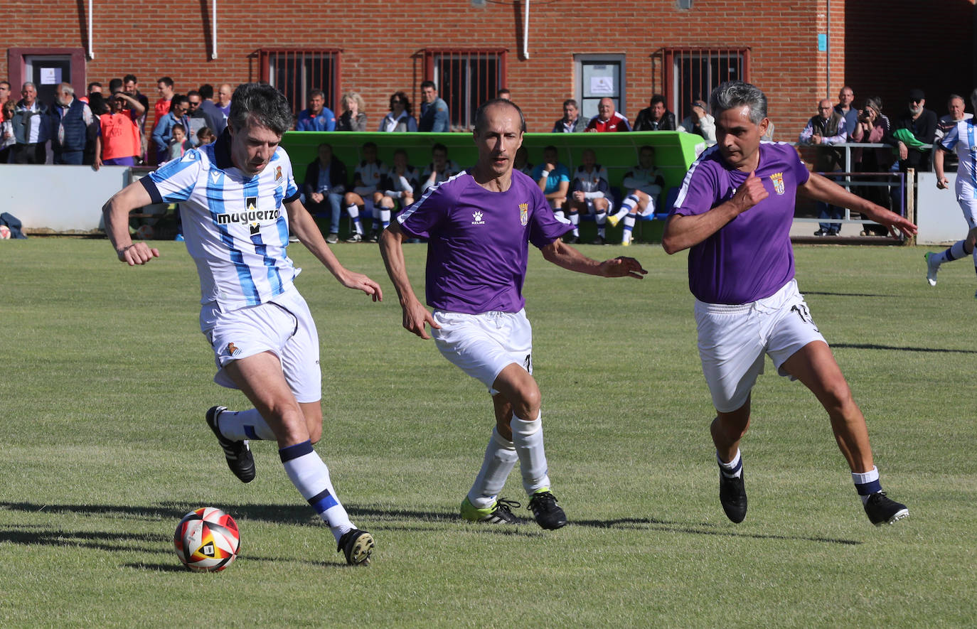 Leyendas de la Real Sociedad, CF Palencia y Becrrril, juntos en el Mariano Haro