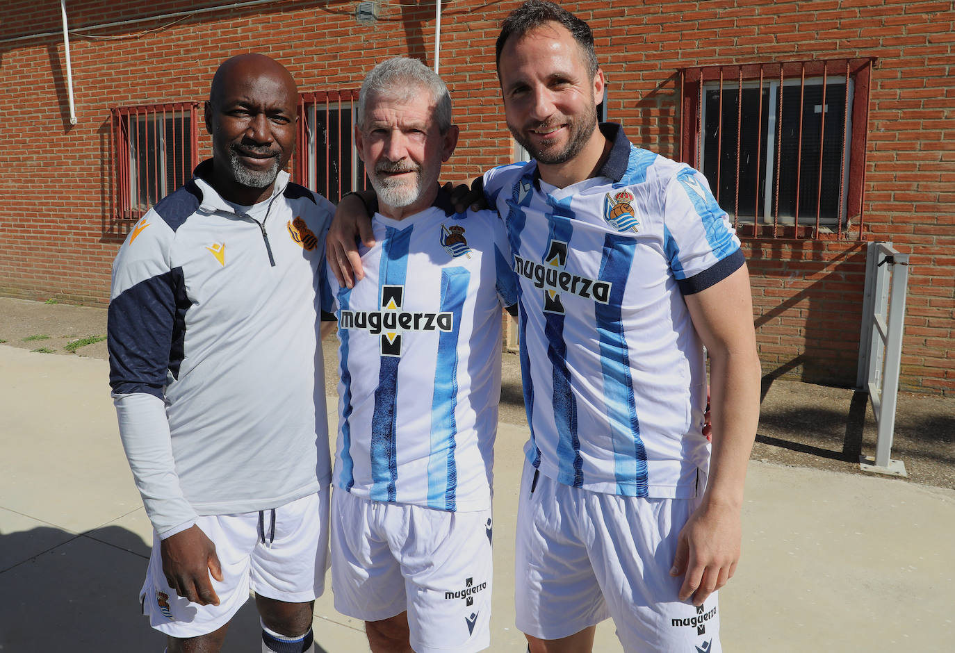 Leyendas de la Real Sociedad, CF Palencia y Becrrril, juntos en el Mariano Haro