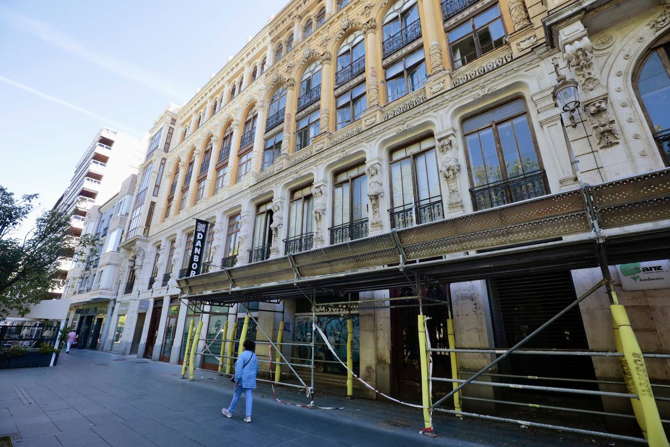 La Casa Resines, en Valladolid enfila la última fase de su rehabilitación