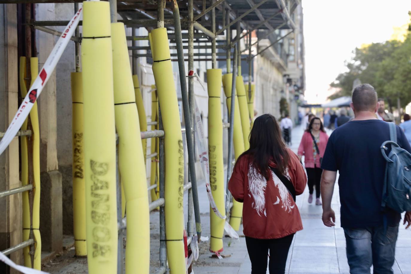 La Casa Resines, en Valladolid enfila la última fase de su rehabilitación