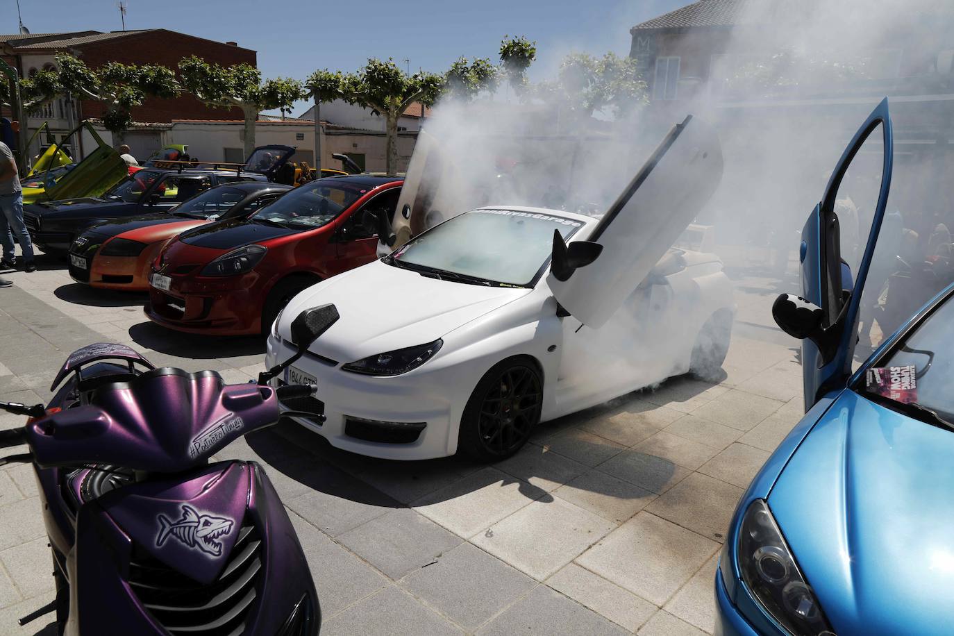 La fiebre del tuning toma las calles de Quintanilla de Onésimo