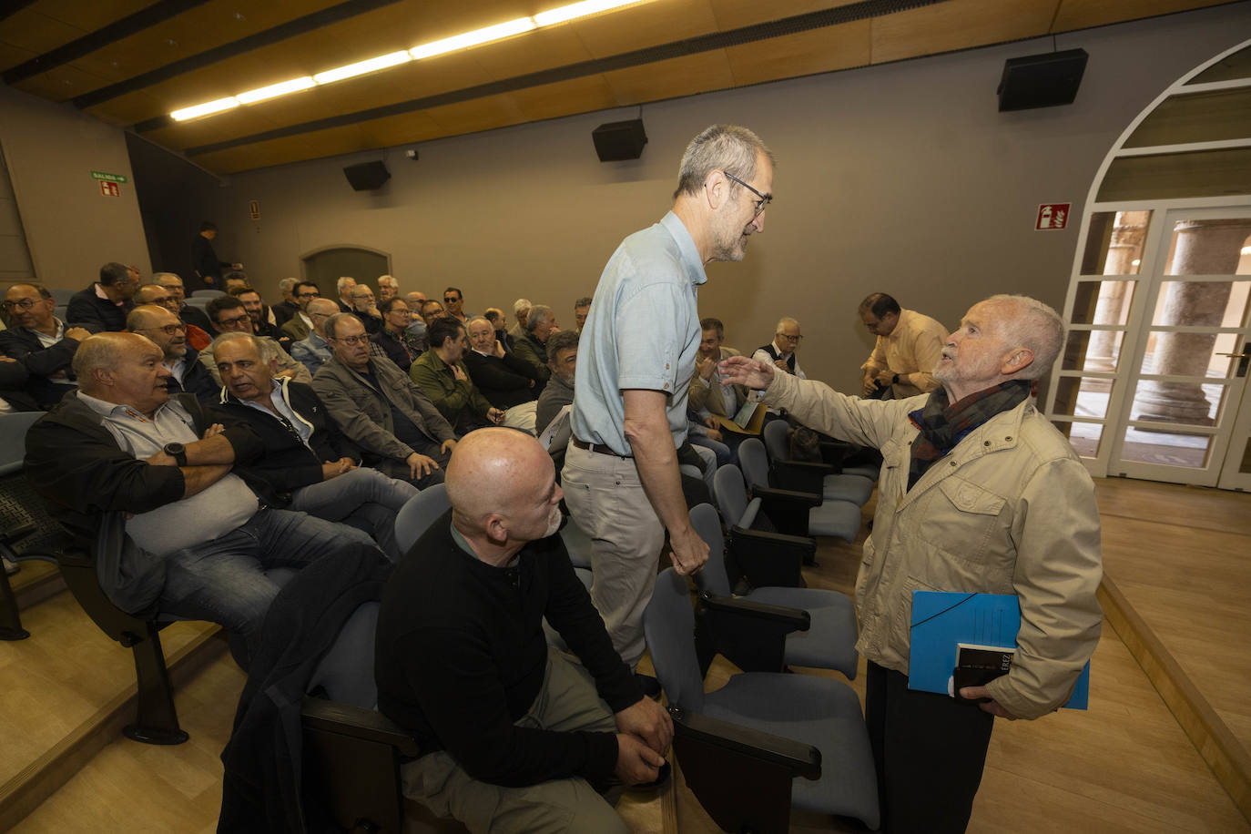Homenaje a Ángel Cerrato Álvarez, profesor del CCV Maristas