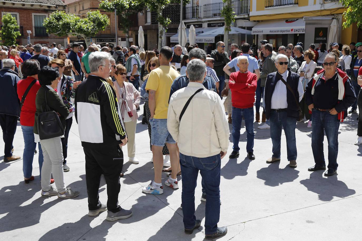 Concentración contra el cierre de Nanta en Tudela de Duero