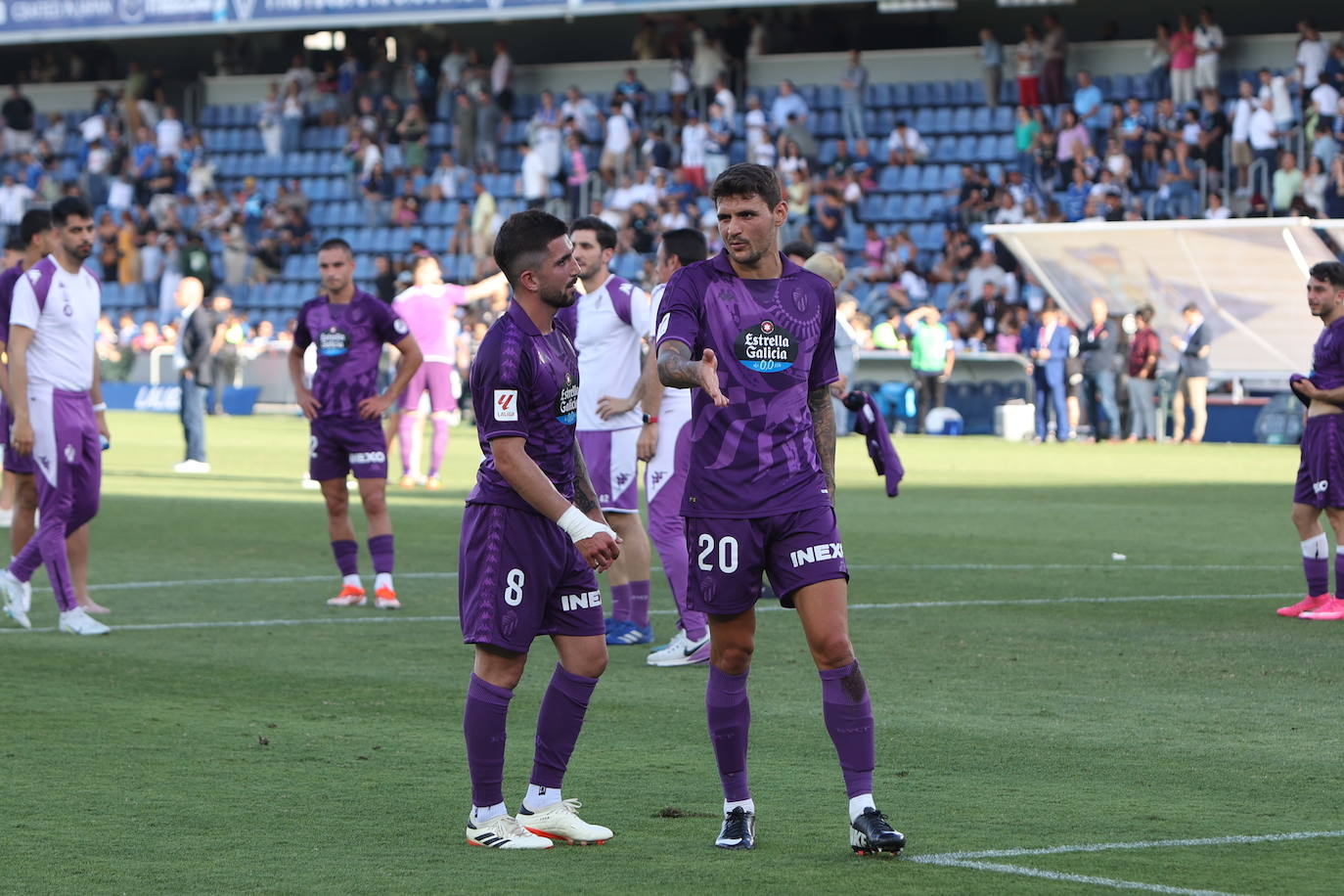 Las imágenes del último partido de la temporada del Real Valladolid