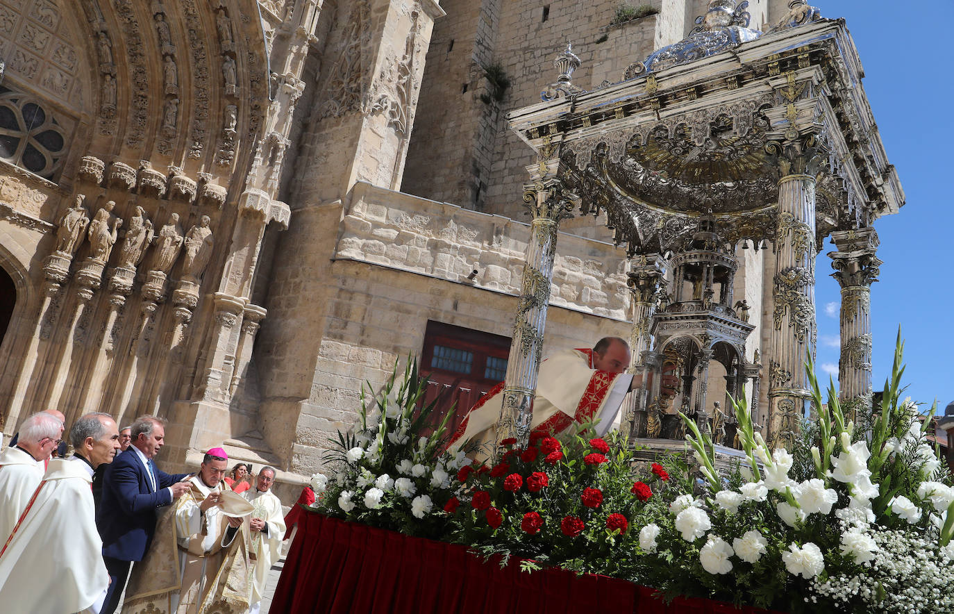 Procesión del Corpus Christi en Palencia