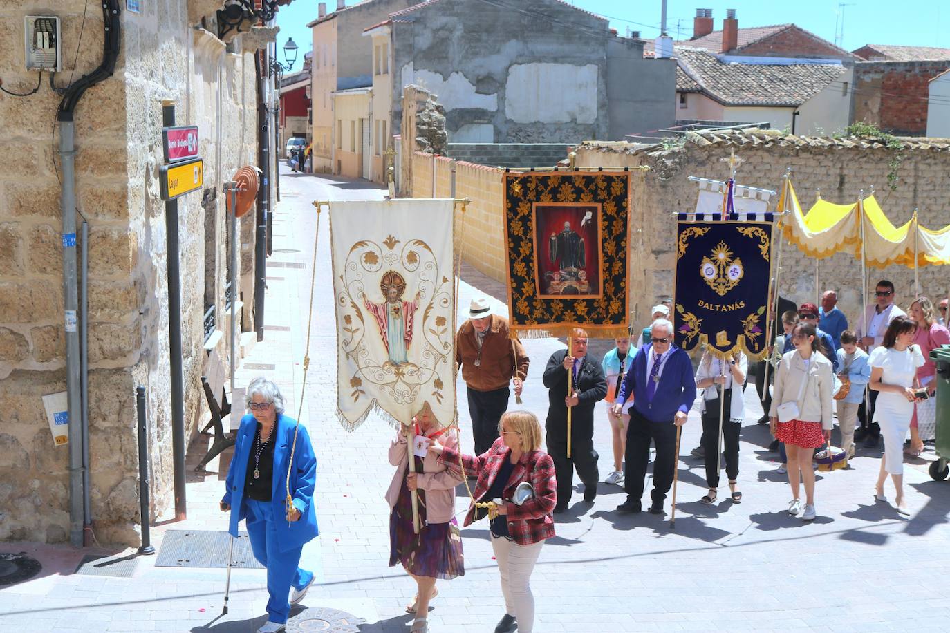 Día del Corpus en la provincia de Palencia