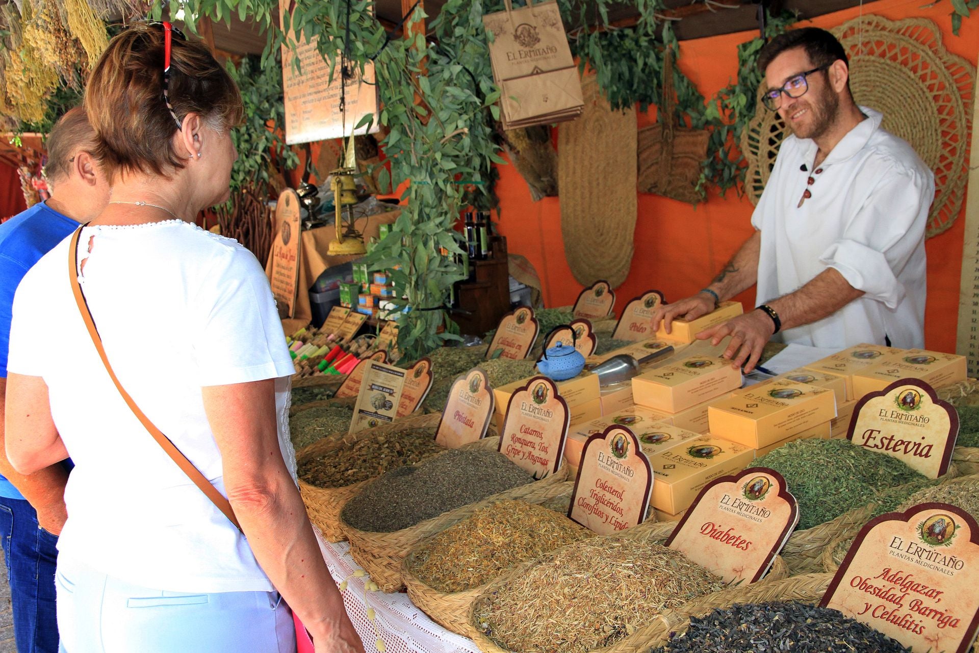 El Mercado Barroco de La Granja, en imágenes