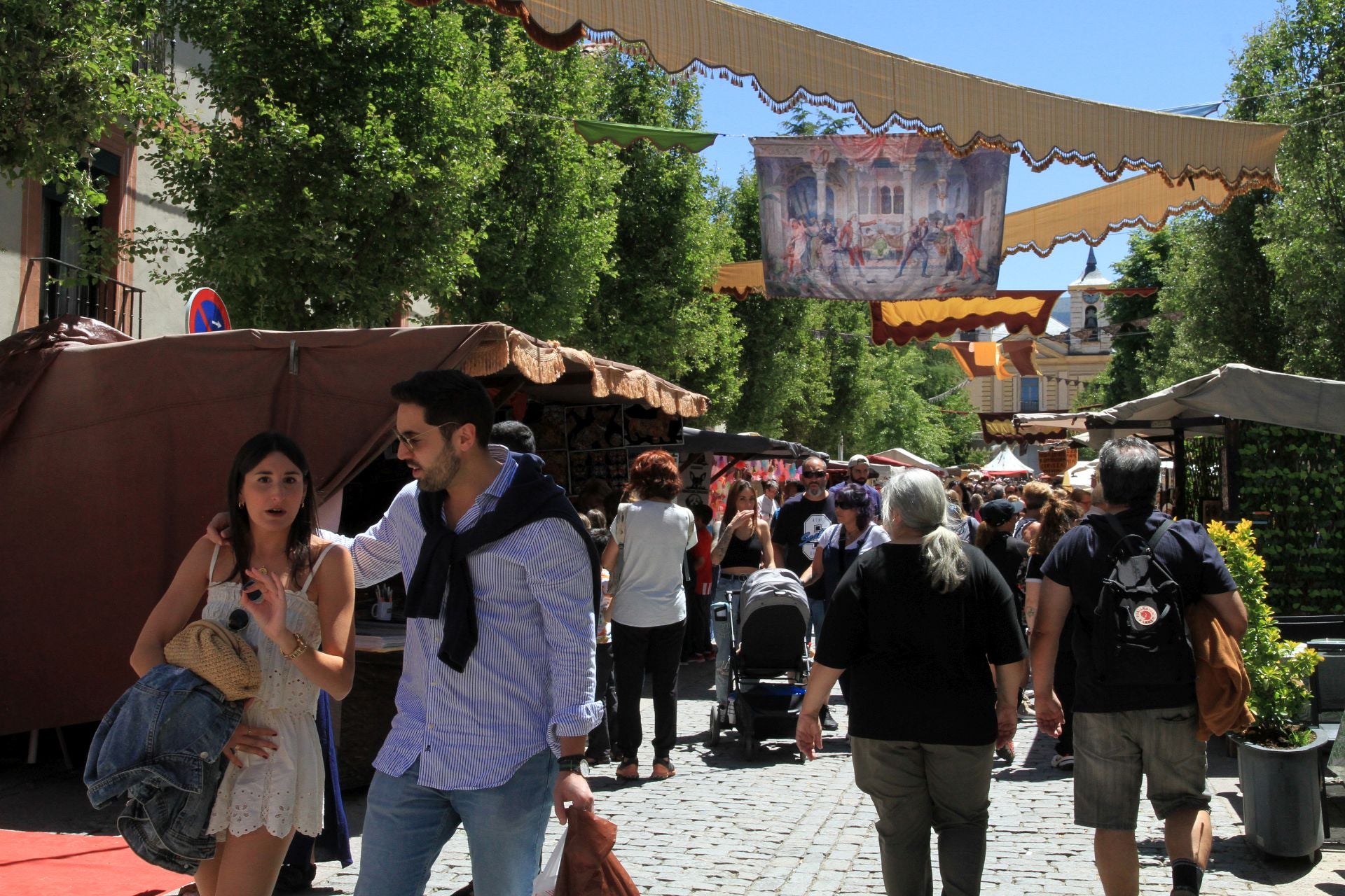 El Mercado Barroco de La Granja, en imágenes