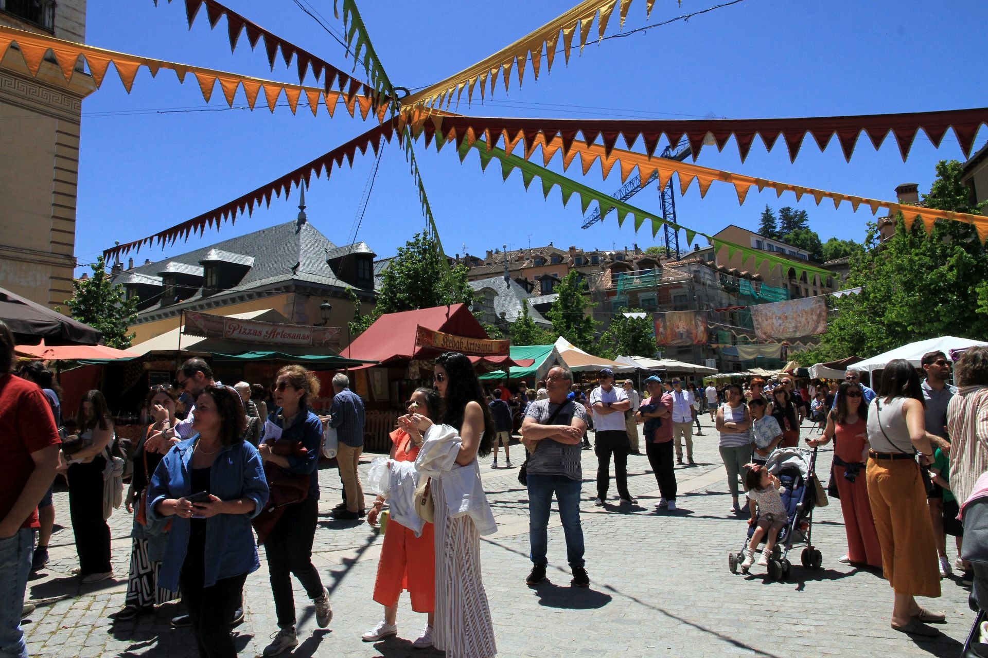 El Mercado Barroco de La Granja, en imágenes