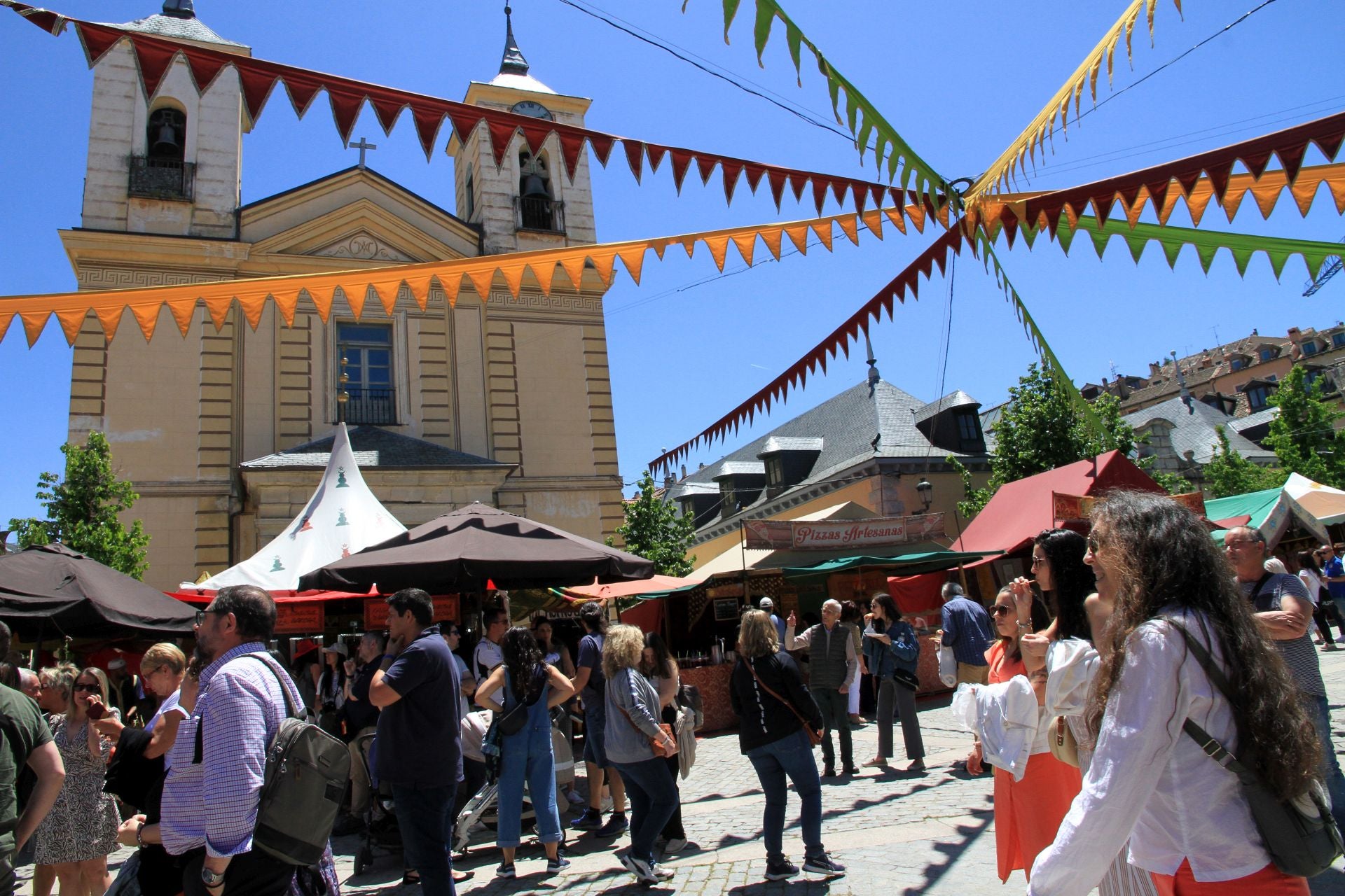 El Mercado Barroco de La Granja, en imágenes