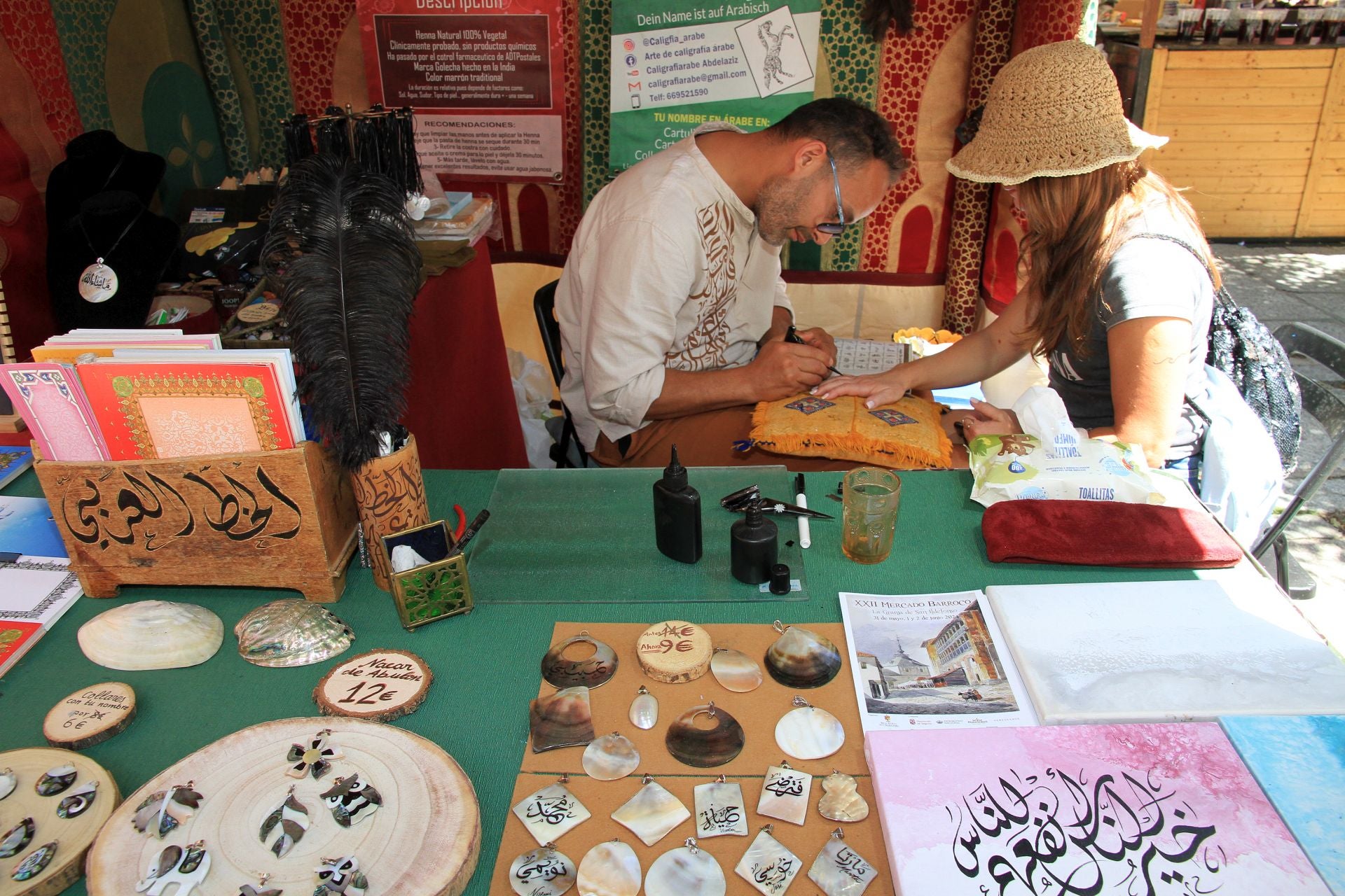 El Mercado Barroco de La Granja, en imágenes
