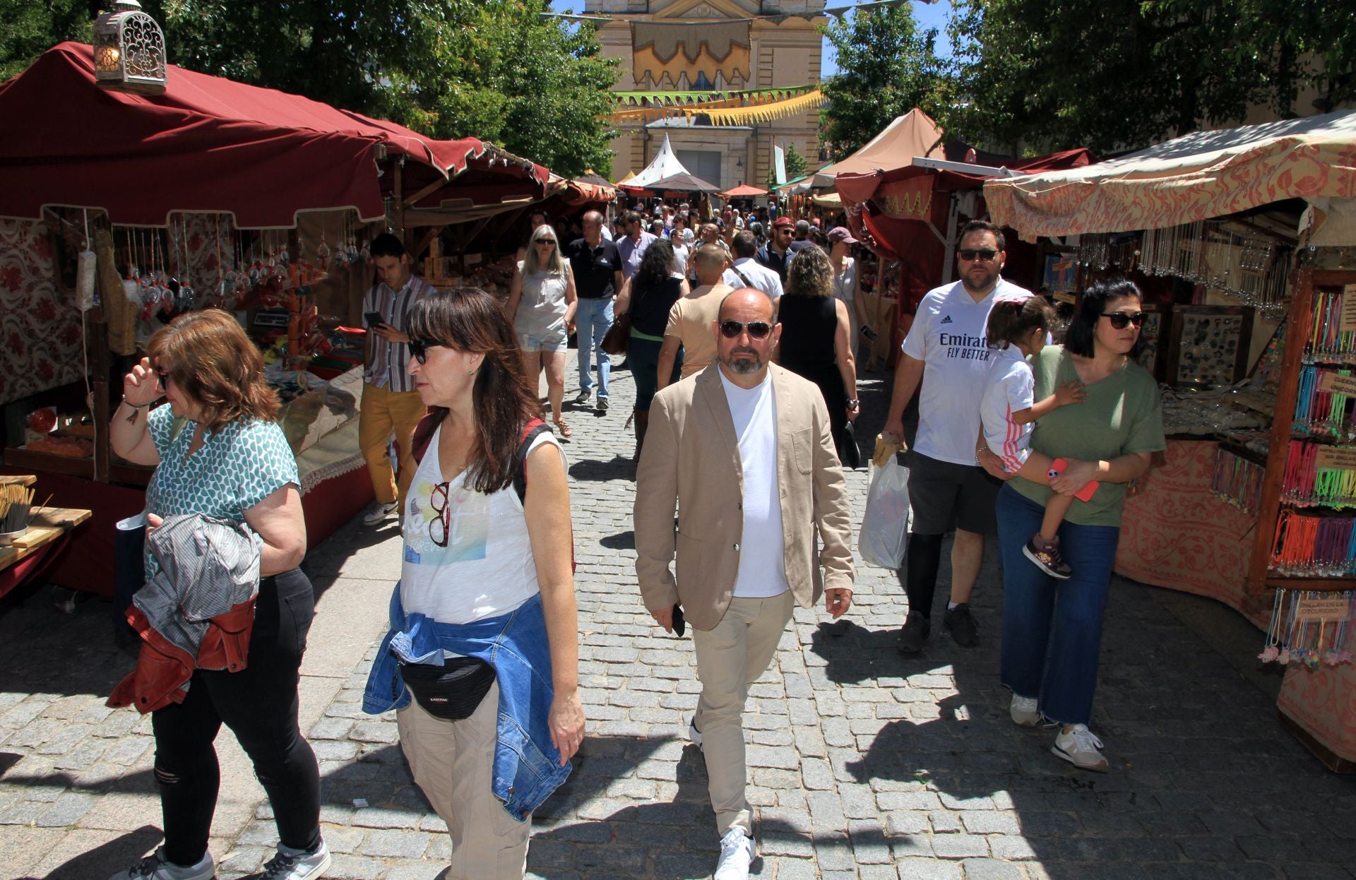 El Mercado Barroco de La Granja, en imágenes