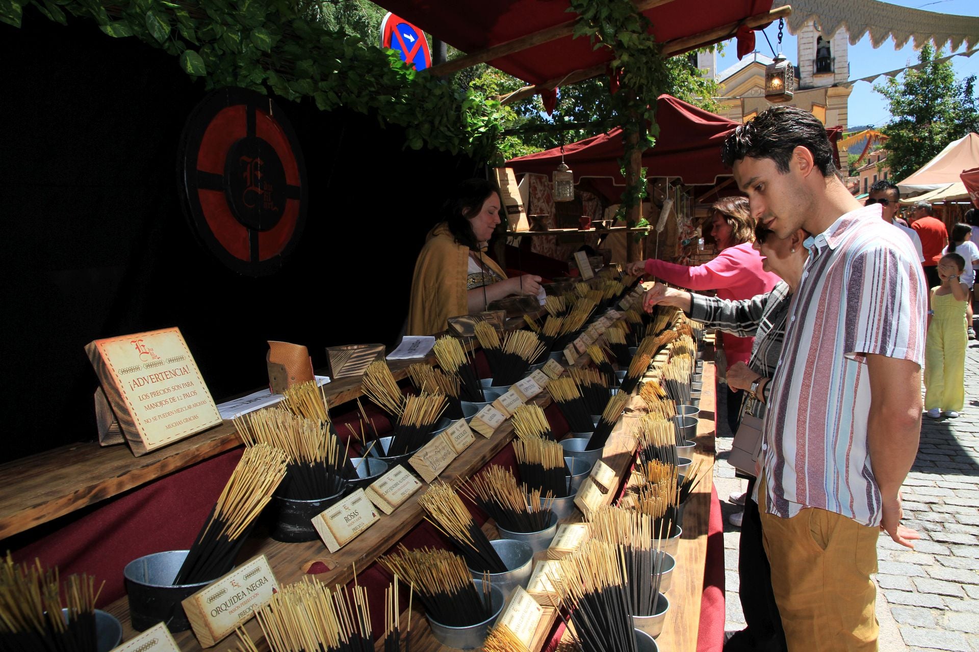 El Mercado Barroco de La Granja, en imágenes