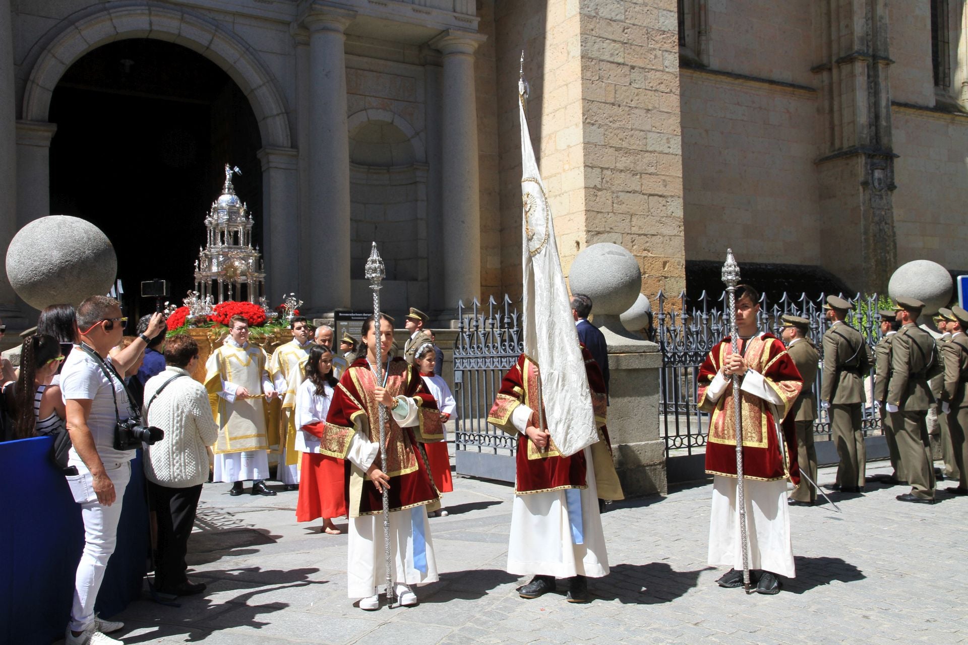 La procesión del Corpus Christi de Segovia, en imágenes