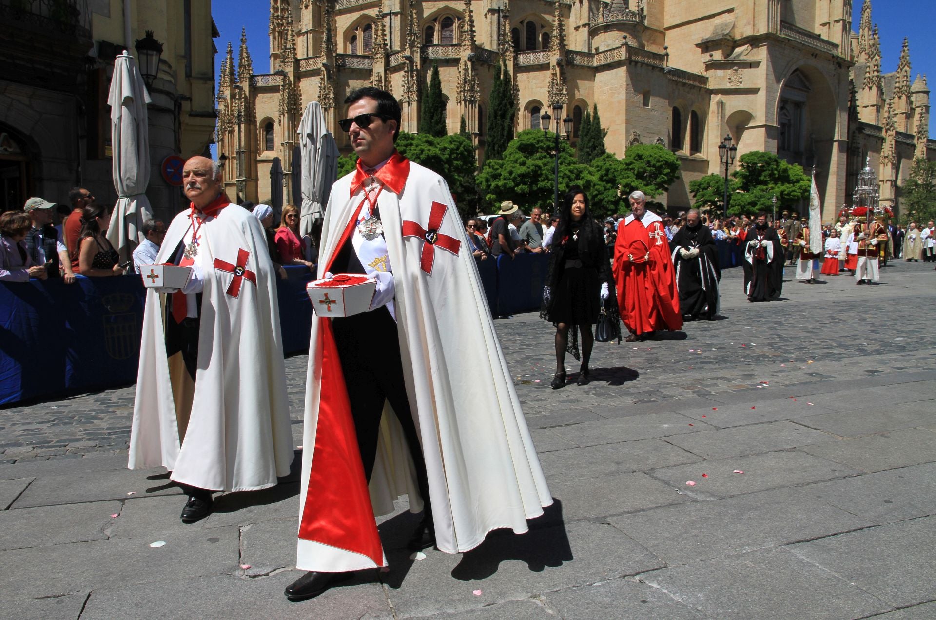La procesión del Corpus Christi de Segovia, en imágenes